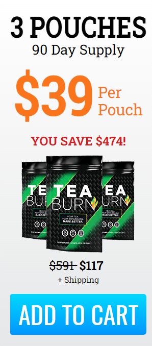 Tea Burn 3pouches - 90 days supply